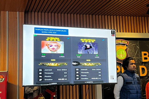 Konferensi Pers terkait pengungkapan kasus ilegal akses dan manipulasi data di Polda Metro Jaya, Jakarta, Kamis (2/10/2025). Foto: Rayyan Farhansyah/kumparan