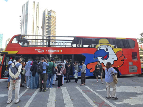 Bus On Top Tour of Jakarta. Foto: Amrttrdn/Shutterstock