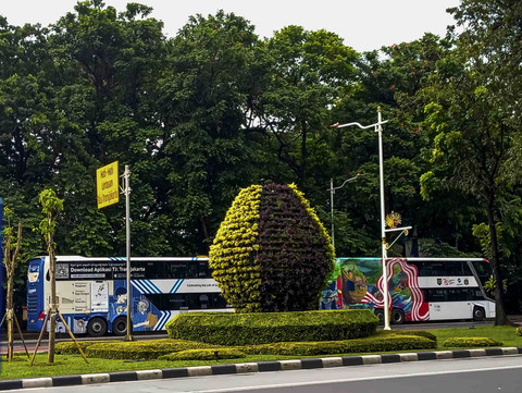 Bus On Top Tour of Jakarta. Foto: Xianna/Shutterstock
