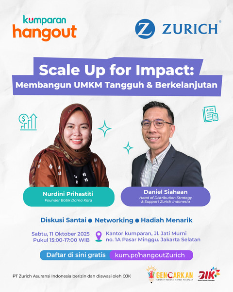 Diskusi soal scale up bisnis bersama Zurich Indonesia dan kumparan. Foto: dok. kumparan