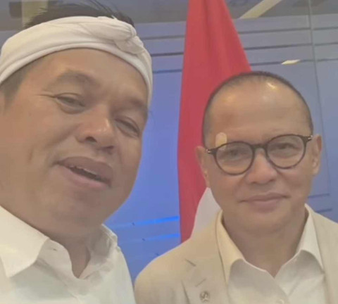 Gubernur Jabar Dedi Mulyadi bertemu dengan Menteri P2MI Mukhtarudin. Dok: @dedimulyadi71