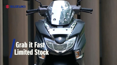 Suzuki Burgman Street 125EX Chrome Edition. Foto: Dok. Instagram @suzukiindonesiamotor