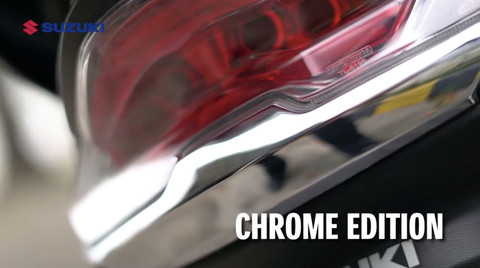 Suzuki Burgman Street 125EX Chrome Edition. Foto: Dok. Instagram @suzukiindonesiamotor