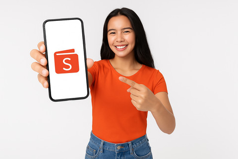 Sebagai dompet digital serba bisa, aplikasi ShopeePay menghadirkan kuota gratis biaya admin setiap bulan agar saldo tidak cepat habis. Foto: dok. Istimewa