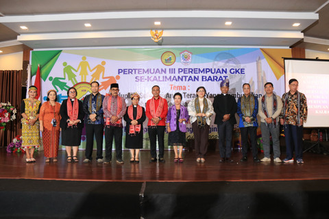 Pertemuan ke-III Perempuan GKE se-Kalimantan Barat Tahun 2025. Foto: Dok. Adpim Pemprov Kalbar