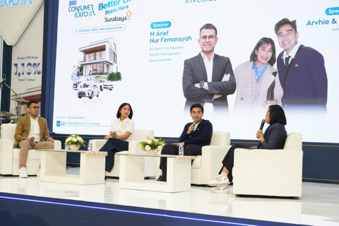 BRI menghadirkan talk show pada Consumer BRI Expo 2025 di Mall Ciputra World Surabaya. Foto: Dok. BRI