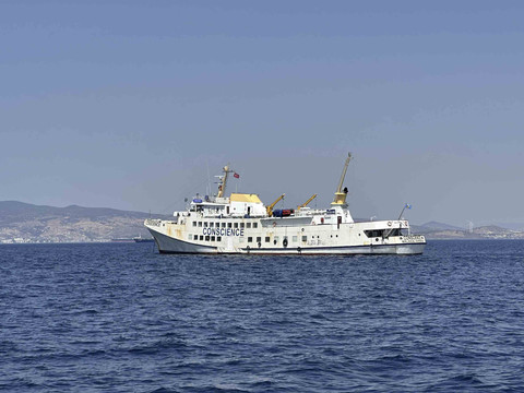 Kapal Coscience berlayar untuk menembus blokade Israel di Gaza. Foto: Dok. Freedom Flotilla Coalition