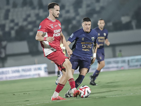 Persita Tangerang vs Semen Padang dalam laga lanjutan Super League 2025/26 di Stadion Indomilk Arena, Sabtu (4/10/2025) malam WIB. Foto: X/@Persitajuara