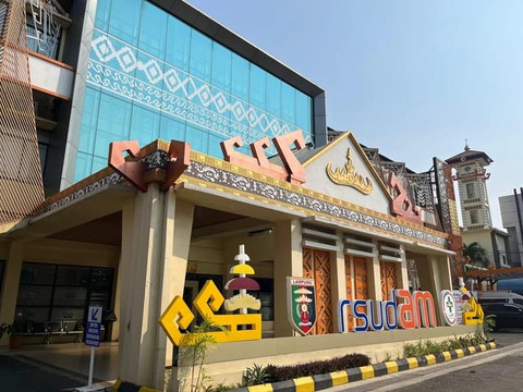 Gedung Rumah Sakit Umum Daerah Abdul Moeloek (RSUDAM) Provinsi Lampung | Foto : Eka Febriani / Lampung Geh