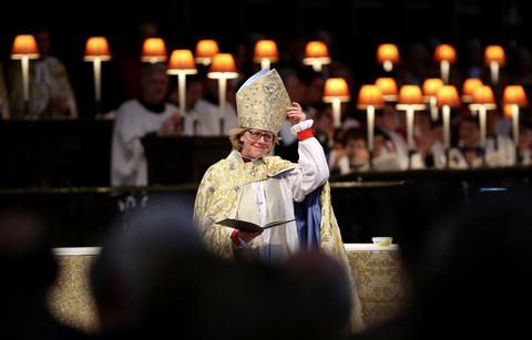 Uskup Agung Canterbury, Sarah Mullally. Foto: Yui Mok / POOL / AFP