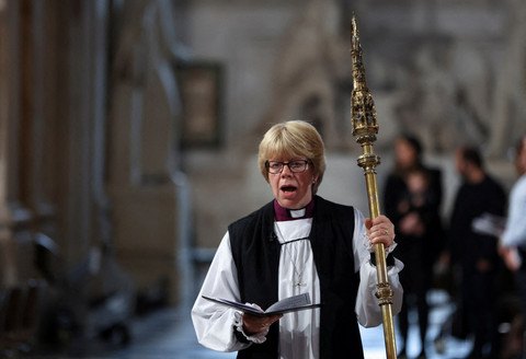 Uskup Agung Canterbury, Sarah Mullally. Foto: PAUL CHILDS / POOL / AFP