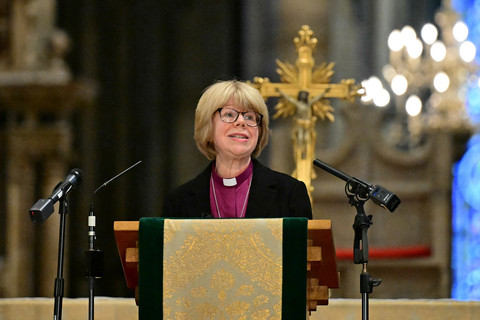 Uskup Agung Canterbury, Sarah Mullally. Foto: Ben STANSALL / AFP