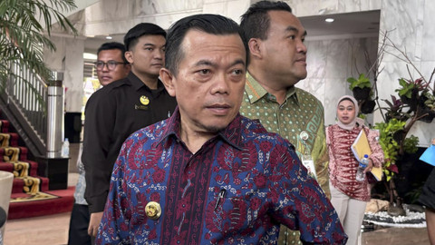 Gubernur Jambi sekaligus Ketua Asosiasi Pemerintah Provinsi Seluruh Indonesia Al Haris di Kantor Pusat Kementerian Keuangan, Selasa (7/10/2025). Foto: Ave Airiza Gunanto/kumparan