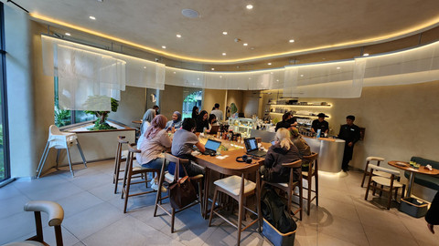 Natsuka, kafe spesialis matcha di Urban Forest Cipete, Jakarta Selatan. Foto: Azalia Amadea/Kumparan