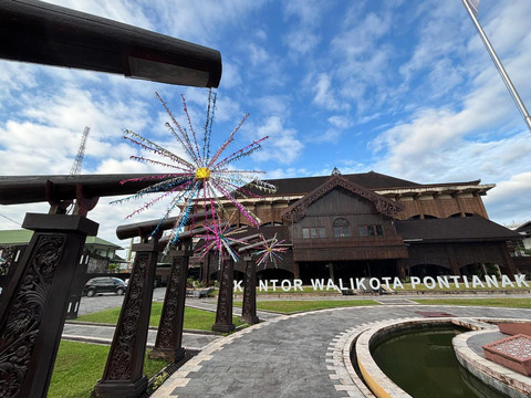 Kantor Wali Kota Pontianak. Foto: Ade Mirza/Hi!Pontianak