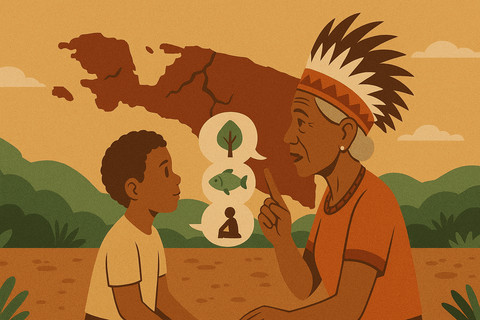 Bahasa Ibu Harus Tetap Dilestarikan, agar Tetap Menjadi Kekayaan Budaya. Ilustrasi: Bill Van Ricardo Zalukhu