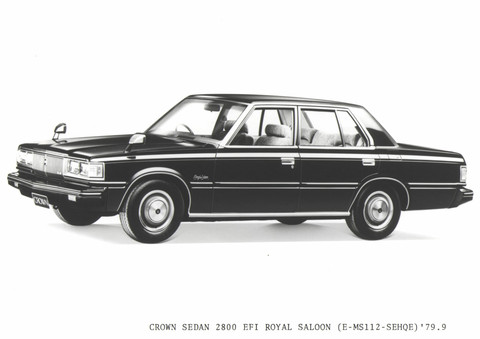 Toyota Crown 4-doors Hardtop 2800 EFI Royal Saloon. Foto: Toyota