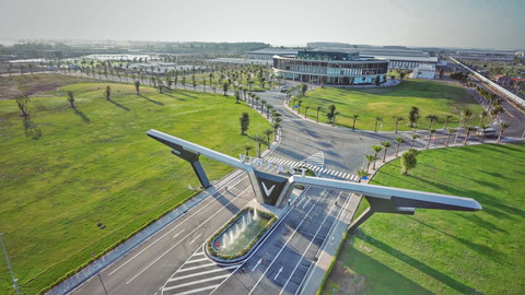 Pabrik VinFast di Hai Phong, Vietnam. Foto: VinFast