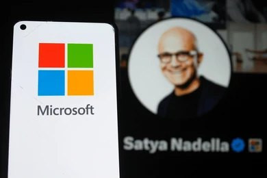 Ilustrasi gambar aplikasi Microsoft 365 yang dikembangkan oleh perusahaan Microsoft di bawah pimpinan Satya Nadella. Sumber: Shutter Stock.
