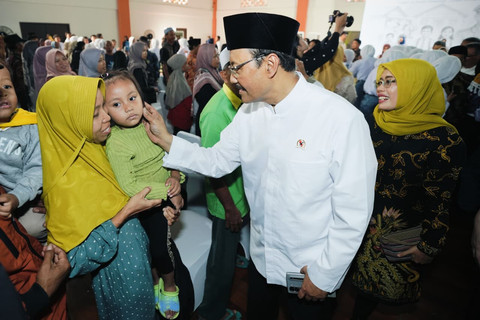Mensos Saifullah Yusuf (Gus Ipul) berkunjung ke SRMA 24 Kediri, Jawa Timur, Jumat (10/10/2025). Foto: Kemensos RI