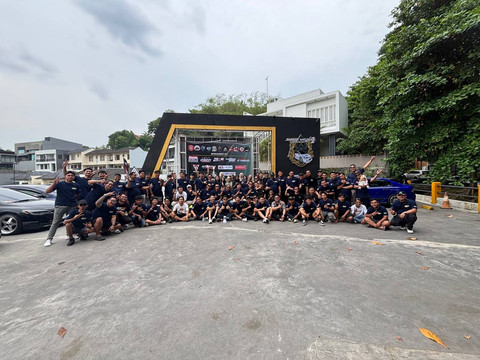 Jambore nasional komunitas Civic FD Society Indonesia di Semarang, Jawa Tengah. Foto: Dok. Civic FD Society