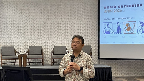 Staf Ahli Bidang Kepatuhan Pajak Kemenkeu, Yon Arsal, dalam Media Gathering Kemenkeu di Bogor, Jawa Barat, Jumat (10/10/2025). Foto: Najma Ramadhanya/kumparan
