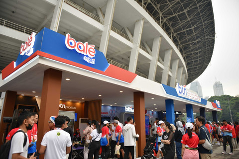 Penggunaan aplikasi Bale by BTN. Foto: BTN