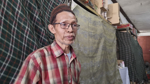 Ahmad Faiq, ayah Mochammad Agus Ubaidillah, santri 14 tahun kelas 3 SMP di Ponpes Al Khoziny. Foto: Farusma Okta Verdian/kumparan