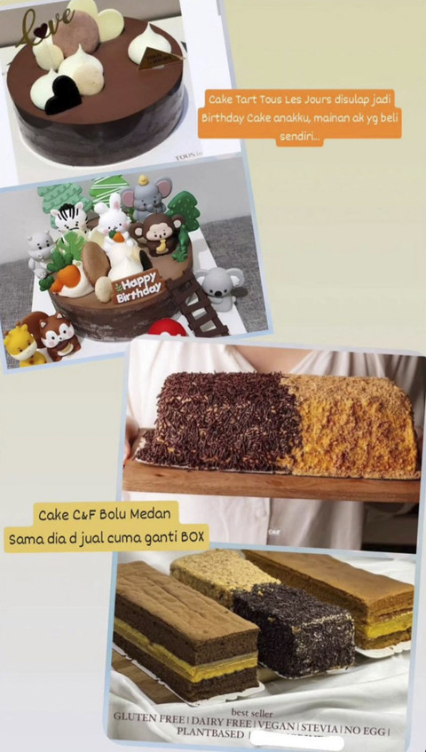 Perbandingan produk Bake n Grind dengan produk toko roti lain. Foto: Instagram/ @feliz88eliz