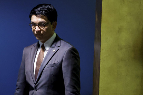 Presiden Madagaskar Andry Nirina Rajoelina. Foto: Eduardo Munoz/REUTERS