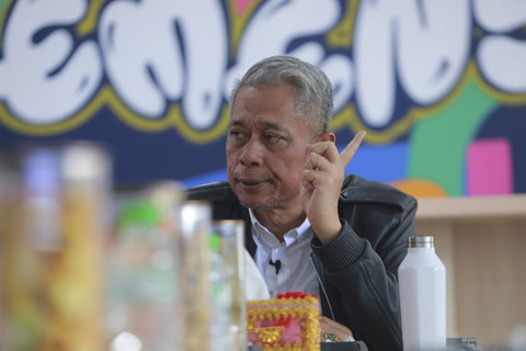 Wamensos Agus Jabo di kantor Kemensos, Jakarta, Senin (13/10/2025). Foto: Kemensos RI