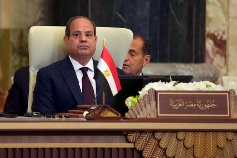 Presiden Mesir Abdel Fattah El Sisi Foto: Hadi Mizban/AFP