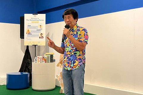 Ketua LPAI Seto Mulyadi atau Kak Seto menghadiri acara Learning Time di MOJA Museum, Sabtu (11/10/2025). Foto: Nabilla Fatiara/kumparan