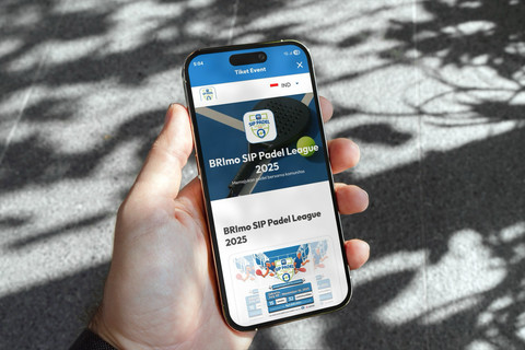 BRI dukung olahraga padel dengan menyelenggarakan BRImo SIP Padel Series 2025. Foto: Dok. BRI