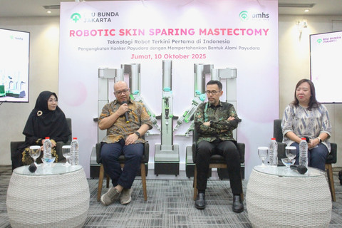 Teknologi Bedah Robotik Bisa Angkat Kanker Payudara Tanpa Hilangkan Bentuk Alami. Foto: RSU Bunda