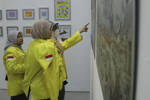Suasana pameran Festival Pustakarsa 2025 di Taman Ismail Marzuki, Menteng, Jakarta Pusat, Selasa (14/10/2025). Foto: Dok. Pemprov DKI Jakarta