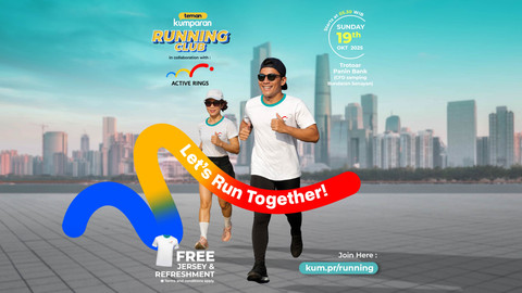 Fun Run teman kumparan X Huawei akan digelar pada Minggu, 19 Oktober 2025. Foto: kumparan