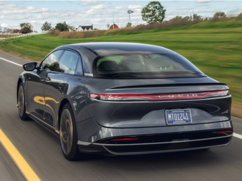 Tampilan Lucid Air GT. Foto: dok. Car and Driver