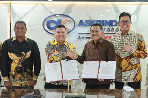Askrindo Gandeng Bank Papua Perluas Akses Permodalan UMKM di Wilayah Timur RI