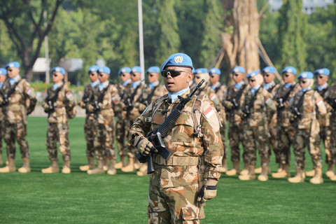 Danyon Zipur 4/Tanpa Kawandya Letkol Czi Septian Hermawan Saputra, Selasa (14/10/2025). Foto: Puspen TNI
