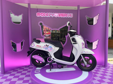 Honda Scoopy Kuromi Limited Edition. Foto: dok. AHM
