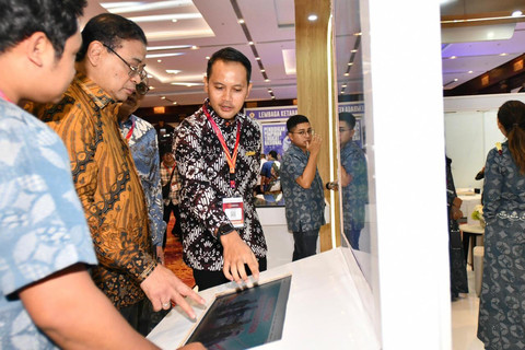 Pertamina menghadirkan transformasi inovasi sistem layanan informasi publik pada Kegiatan Pameran Keterbukaan Informasi Publik di Jakarta, Selasa (14/10/2025). Foto: Dok. Pertamina