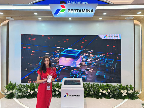 Peluncuran aplikasi PPID Pertamina pada Pameran Keterbukaan Informasi Publik di Jakarta, Selasa (14/10/2025). Foto: Dok. Pertamina