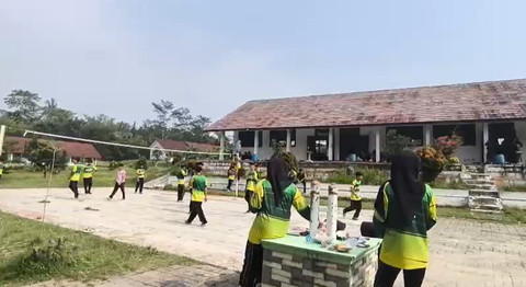 Suasana SMAN 1 Cimarga Lebak, Banten kembali normal. dok kumparan