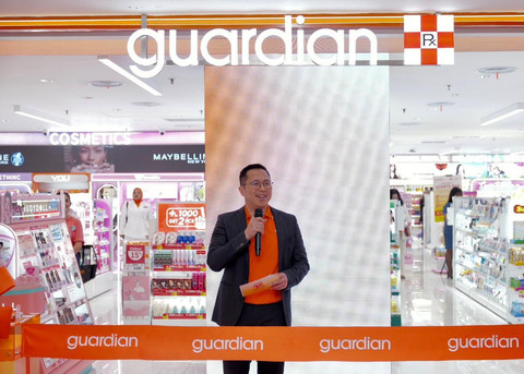 Head of Commercial Guardian Indonesia, Satria Bakti, di acara Re-Opening Guardian Plaza Indonesia. Foto: Guardian Indonesia