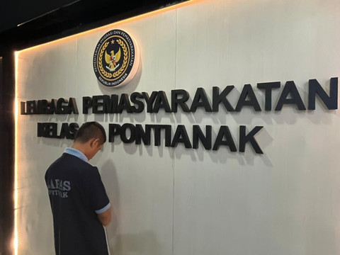 Napi di Lapas Pontianak berupaya menyelundupkan sabu. Foto: Dok. Istimewa