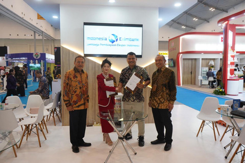 LPEI hadirkan pelaku usaha di TEI 2025. Foto: Dok. LPEI