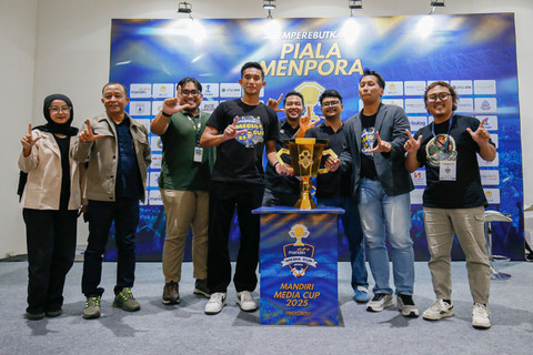 Konferensi Pers Media Cup 2025 di GBK Arena, Jakarta, Rabu (15/10/2025). Foto: PSSI Pers