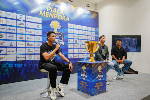 Konferensi Pers Media Cup 2025 di GBK Arena, Jakarta, Rabu (15/10/2025). Foto: PSSI Pers