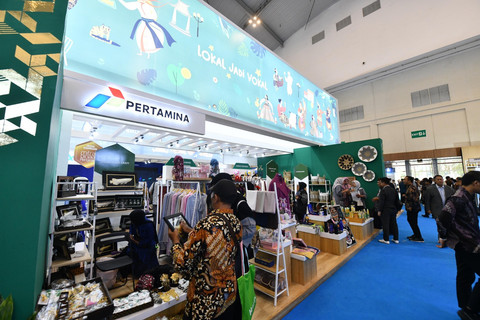 UMKM Pertamina di Trade Expo Indonesia (TEI) 2025), Rabu (15/10/2025). Foto: Pertamina